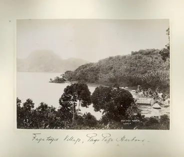Image: Fagatoto, Pago Pago Harbour, Western Samoa