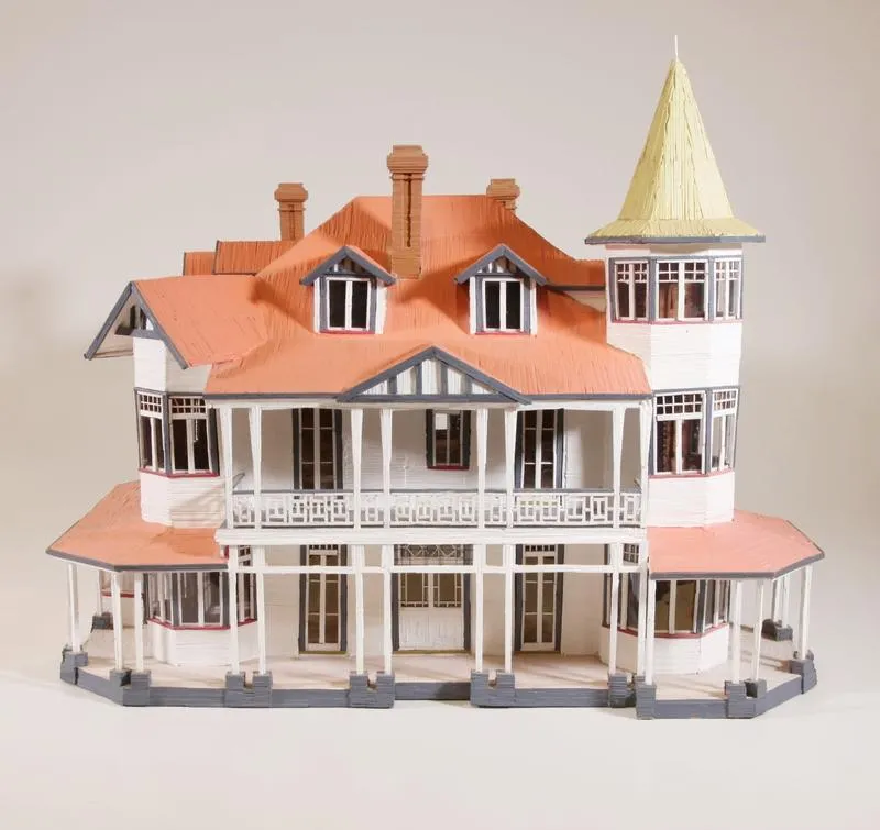Model of Greenslade House