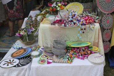 Image: Handicraft, Pasifika Festival.
