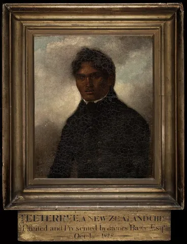 Image: [Barry, James] :Teeterree, a New Zealand chief. Painted and presented by James Barry Esq[ui]re