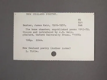 Image: Leys Institute Library ephemera, 2020