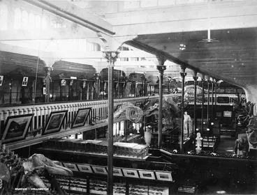 Image: Colonial Museum interior, Museum Street, Thorndon, Wellington