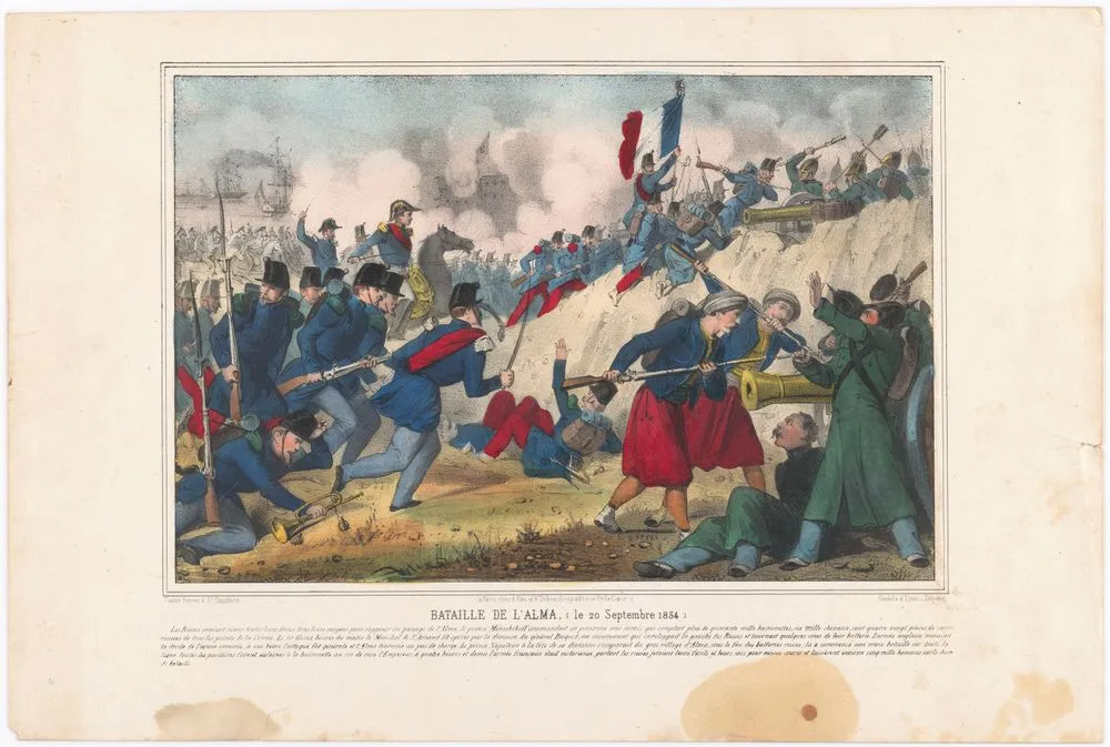 Battle of the Alma 20 September 1854 (Bataille de l'Alma le 20 Septembre 1854)