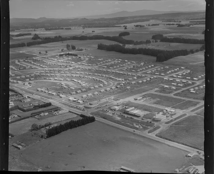 Tokoroa, Waikato, showing housing