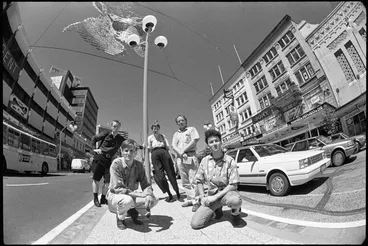 Image: 1990 Project photographers, Queen Street, 1989
