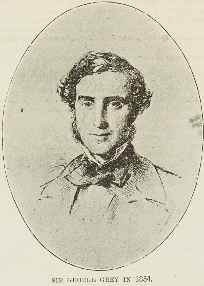Sir George Grey in 1854