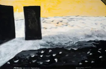 Image: Muriwai: Necessary Protection