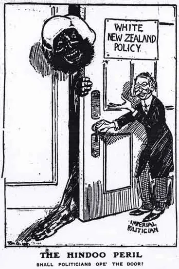 Anti-Indian cartoon Image: Anti-Indian cartoon