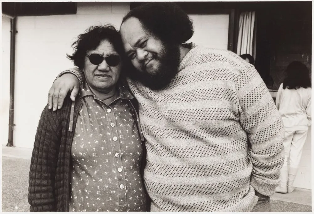 Photograph of Dalvanius Prime and Ngoi Pewhairangi