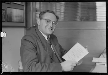 Image: Mr Paul A Morowetz, Czechoslovak Metal and Engineering Company representative, Dilworth Office