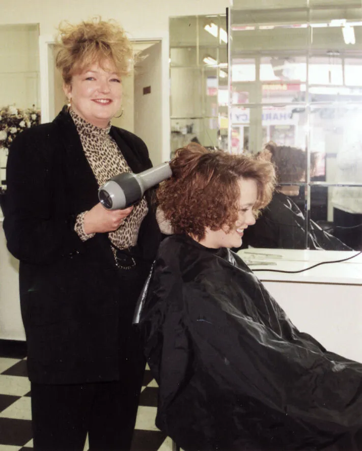 Peaches Hair Design, 9 Main Street; owner Kim Svenson.