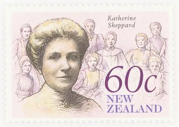 Image: Issued sixty cent 'Heritage - The Achievers' stamp
