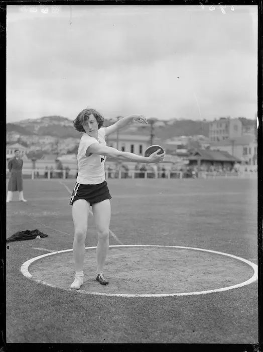 Athletics meeting at the Basin Reserve
