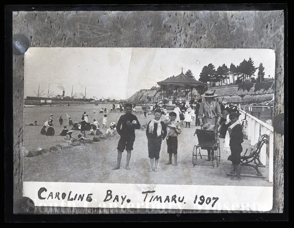 Caroline Bay. Timaru, 1907