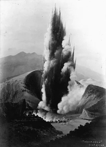 Image: Vaile Photo :Waimangu geyser