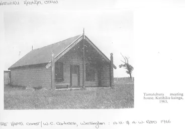 Image: Tamatehura Meeting House, Katihiku Kainga