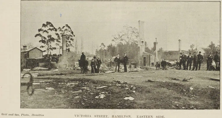 Victoria Street, Hamilton. Eastern side
