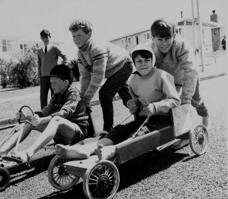 Trolley derby, Manurewa, 1969
