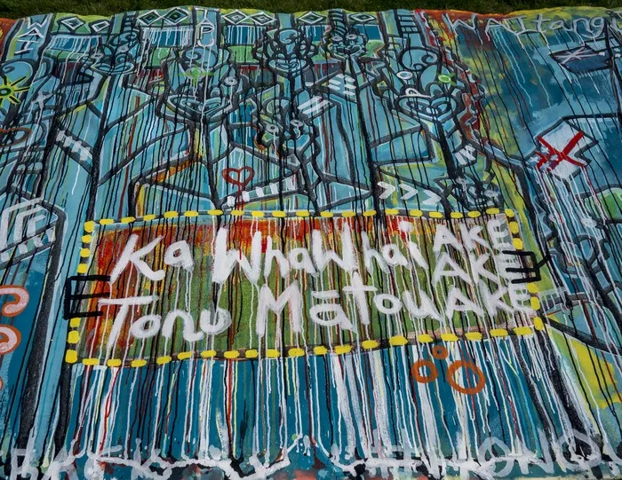 Choose Clean Water hikoi at Parliament