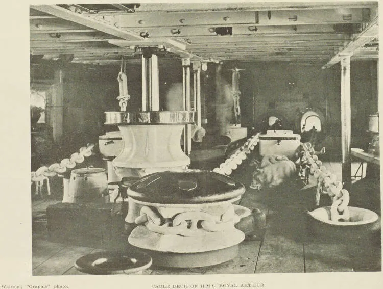 Aboard the H.M.S. Royal Arthur