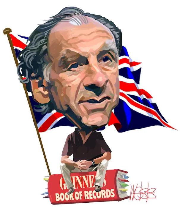 Sir Ranulph Fiennes. 3 April, 2008