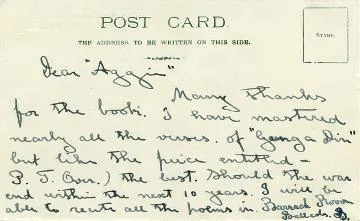 "Gnr Dobson recites that delightful little nursery rhyme entitled - "Never smack the baby, always kick it on the shins"