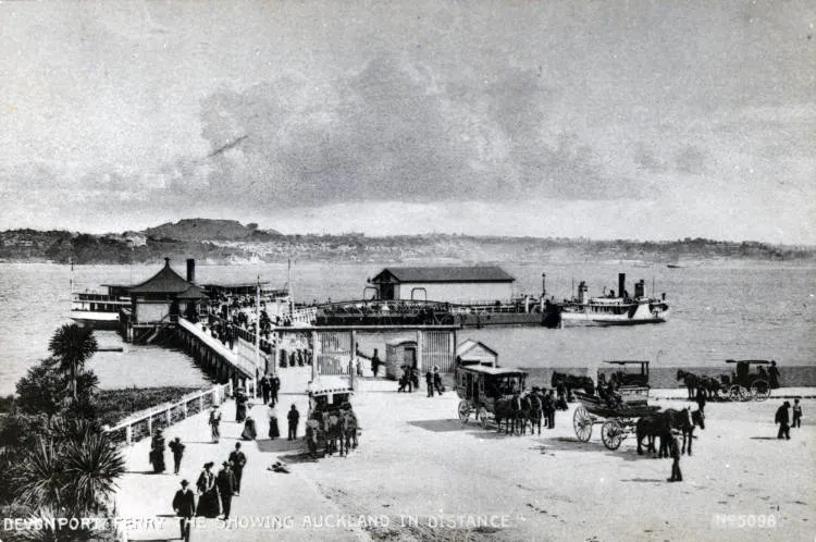 The Devonport Ferry Wharf.
