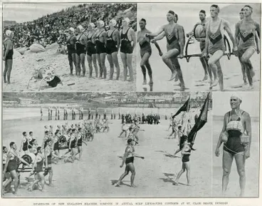 Image: Guardians of New Zealand's beaches compete in annual surf life-saving contests at St. Clair Beach, Dunedin