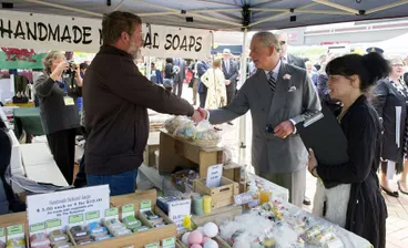 Image: Prince Charles - Farmer's Market