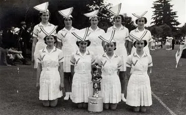 Grahams Marching team : digital image Image: Grahams Marching team : digital image