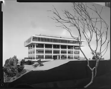 Image: Model of Meteorological Office, Kelburn, Wellington