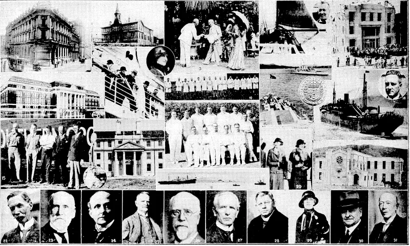 I.—Bank of New Zealand (Wellington branch) celebrated seventy- 3.—The Right Hon. G. W. Forbes and the Hon. R. Masters reprefirst anniversary. scnted New Zealand at World Economic Conference, held in London. 2.—Wellington Girls' College celebrated ils jubilee. 9.—Mrs. E. R. McCombs, first woman elected to New Zealand 3.—The Governor-General, with Lady Bledisloe, visited the Islands. Parliament. 'I.—Antarctic exploration ship Wyatt Earp arrived in New Zealand. 10.—Australian Universities Rugby team visited New Zealand. s.—Lincoln Ellsworth, commander of the Wyatt Earp Antarctic 11.—Australian cruisers Canberra and Australia visited New Zealand. Expedition. 12.—New coinage brought into use. . ~ 0.—Wellington District Ambulance's new building opened. , 13.—American Antarctic exploration ship Jacob Ruppert arrived. ' 7.—Work on new Railway Station -at ■"Wellington commenced. -14.—Admiral Richard Byrd, commander Antarctic expedition. 15.—The Southern Cross, commanded by Sir Charles Kingsford Smith, flew from Australia to New Zealand and back. 16.—Ellsworth Vines and other international tennis players visited New Zealand. 17.—Weir House opened for use of University students. 18.—M.C.C. team, captained by D. R. Jardinc, played cricket Tests in the Dominion. 19.—Golden Harvest went' ashore onx Barrett's Reef, afterwards floated off. 20.—Miss Rogers (left) anil Mrs. Ulm, first women to fly across Tasman Sea. 21.—New Home of Compassion opened at Silver stream. Notable New Zealanders who have died during the year: (22) Sir Thomas Sidey; (23) the Hon. G. M. Thomson; (24) J. McComfc, M.P.; (25) W. E. Bidwill; (26) Professor A. C. Patcrson: (27) J. W. Joynr; (28) Father Mahoney; (29) Lady Parr; (30) H. E. Holland, M.P.; (31) Sir;. Alexander Gray. (Evening Post, 30 December 1933)