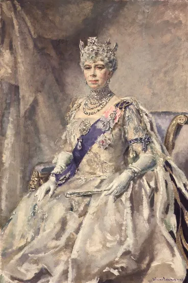 Image: Portrait of Her Majesty Queen Mary