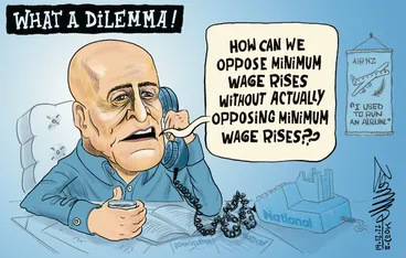 Image: Luxon wage rise