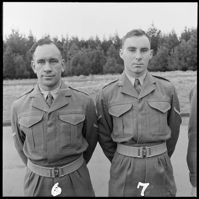 Photograph of Lance Corporals F H Woods and T A Quested