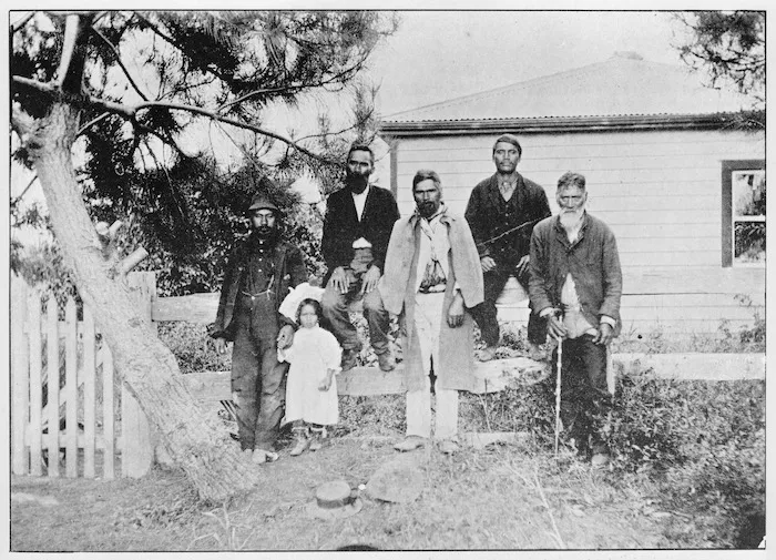 Native school committee, Otaua, Hokianga