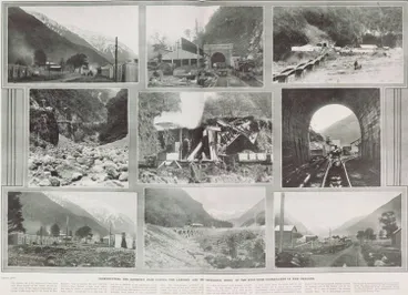 Image: Constructing the Arthur's Pass tunnel, the largest and most expensive work of the kind ever undertaken in New Zealand