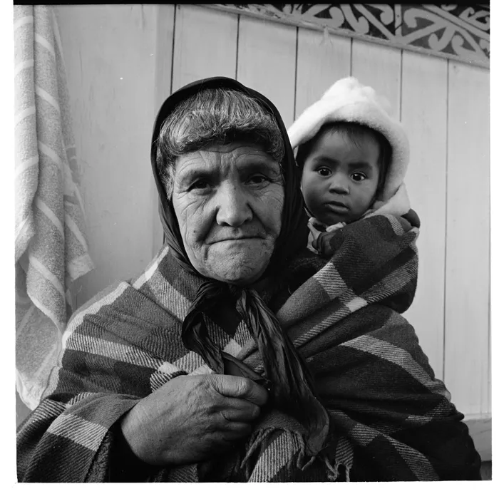 Maori Youth Club, Whakatane; Flag used by Te Kooti; Ringatu Church meeting
