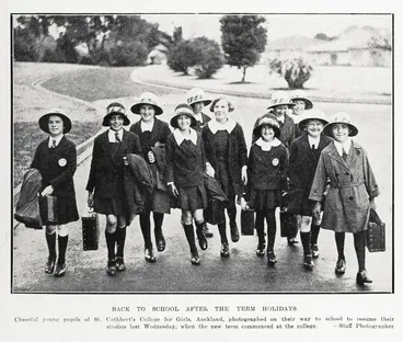 Image: Back to school after the term holidays