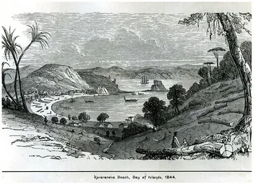 Image: Kororāreka (Russell), 1844
