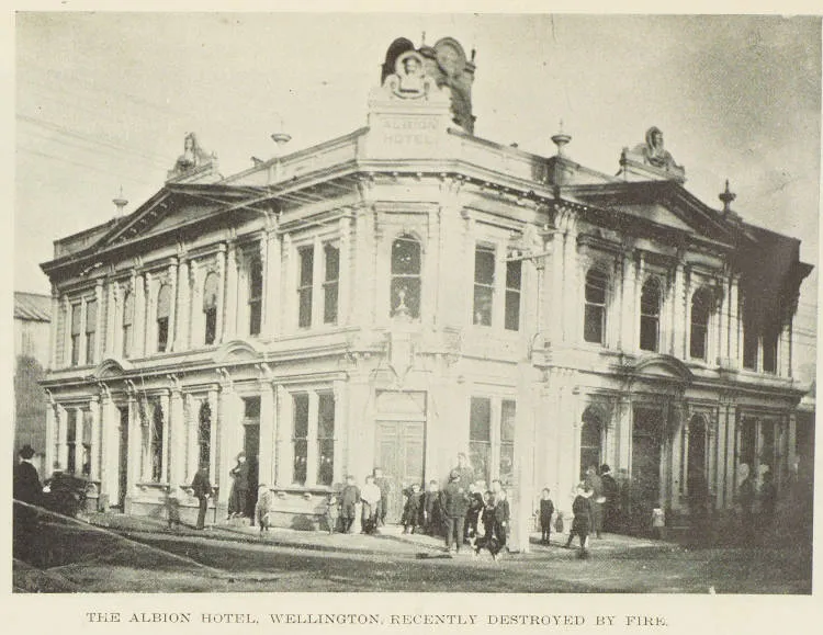 The Albion Hotel in Wellington