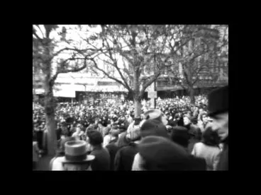 Image: 'Peace, V-E Day, Dunedin, 8th May 1945'