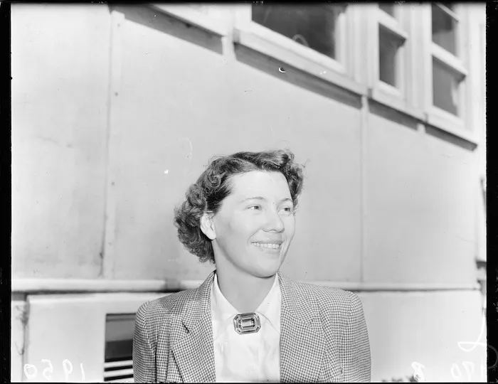 Denise Baugartner, typist from Geneva