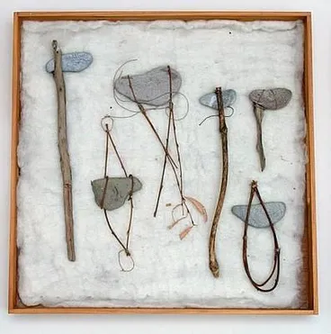 Bird Stones on Sticks Image: Bird Stones on Sticks