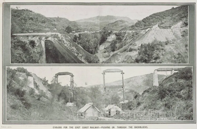 £165,000 for the East Coast railway - pushing on through the backblocks