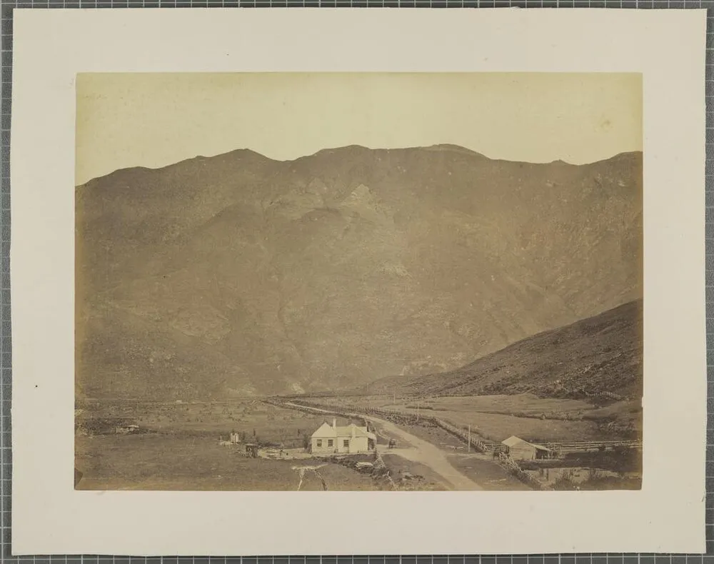 Arthur's Point and Ben Lomond, 5747 feet, 4 miles from Queenstown, Otago, New Zealand