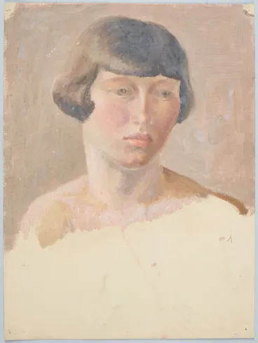Image: Untitled [portrait of a young woman]