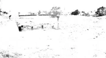 Image: Constructing the swimming pool, Wairarapa College