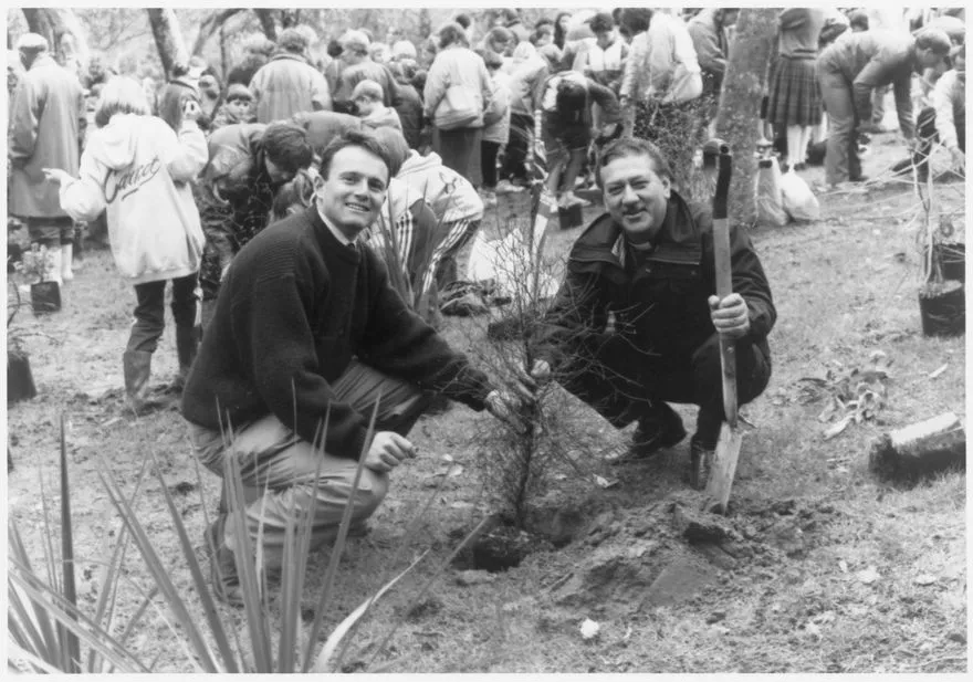 Native Tree planting at Awatea Park