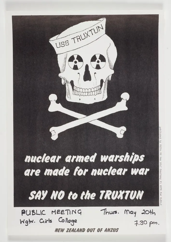 USS Truxtun poster
